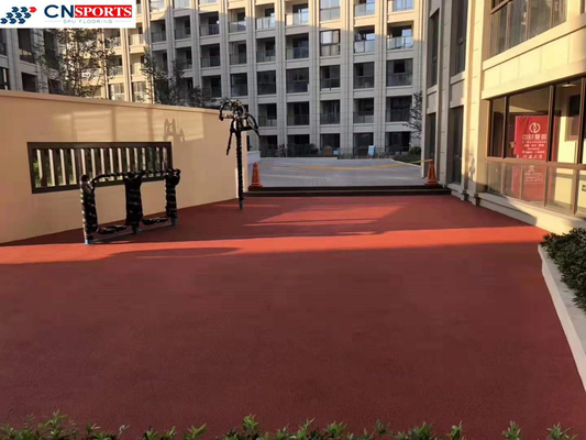 Non Fading EPDM Seamless Flooring Kids EPDM Rubber Playground Surface