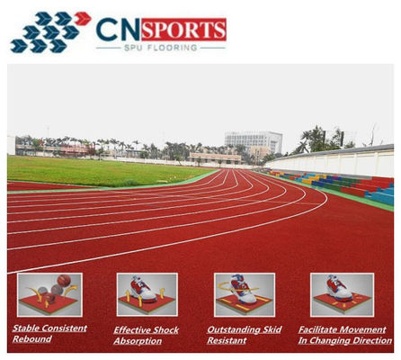 Tough Elastic SPU Runway Flooring With Level 1 Fire Resistance