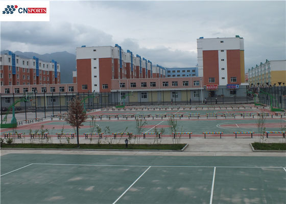 CN-S02 85%Value of Rebound Silicon PU Tennis Court Flooring