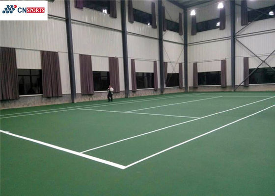 CN-S02 85%Value of Rebound Silicon PU Tennis Court Flooring